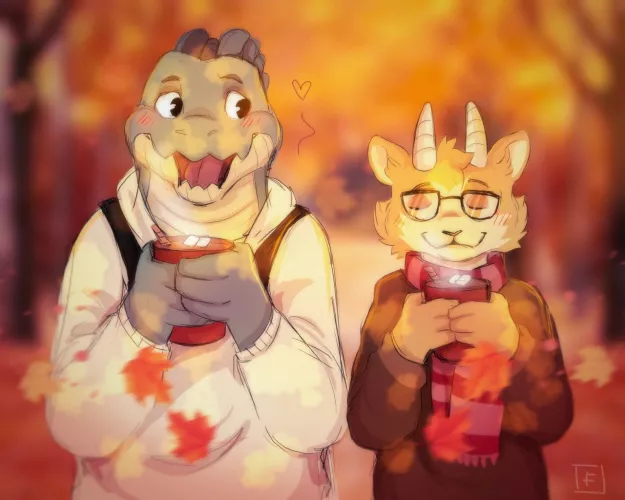 One autumn evening ... (by me, fisya) by Fisyartist