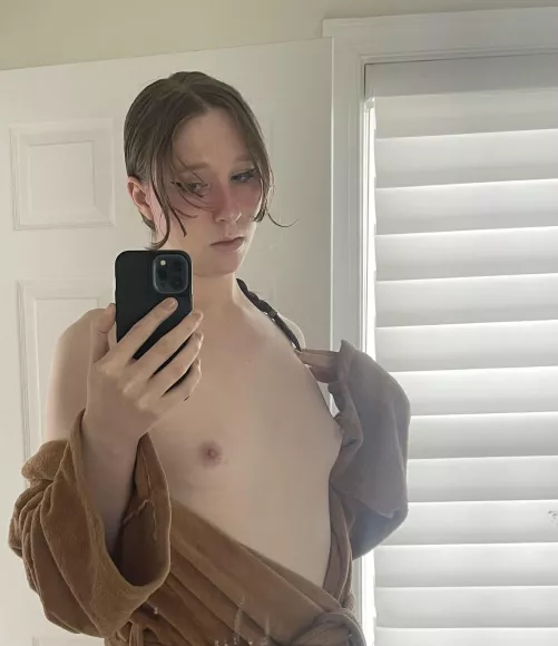 Oops my robe slipped 🫢 by SmokenLilyPads