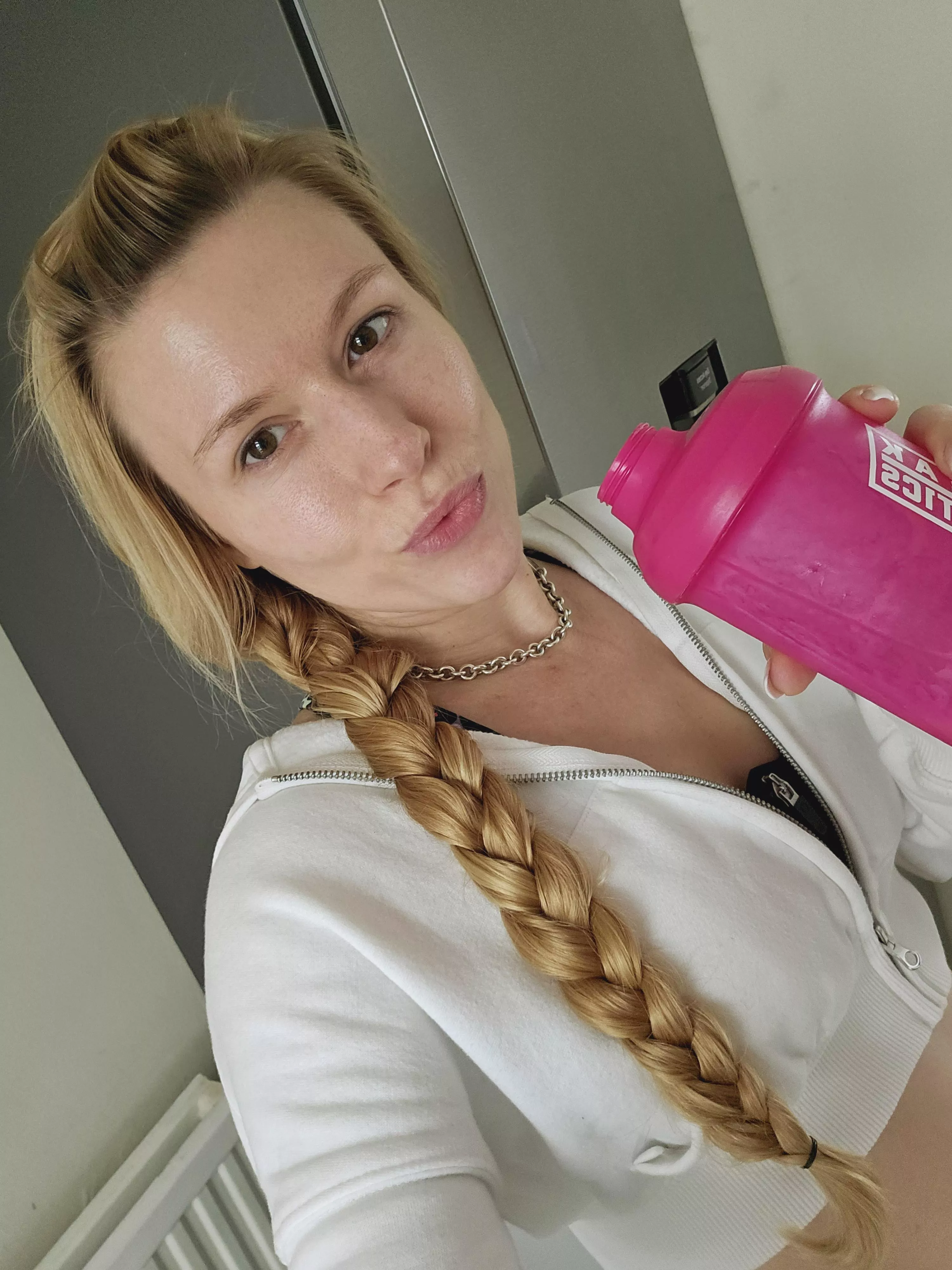 Protein shake x posted by michelle_moist