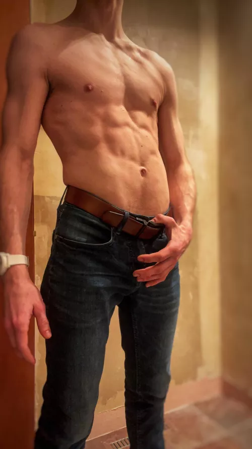 Thinking of starting a shirtless handyman business, anybody have anything that needs fixing? by sebastian-k1