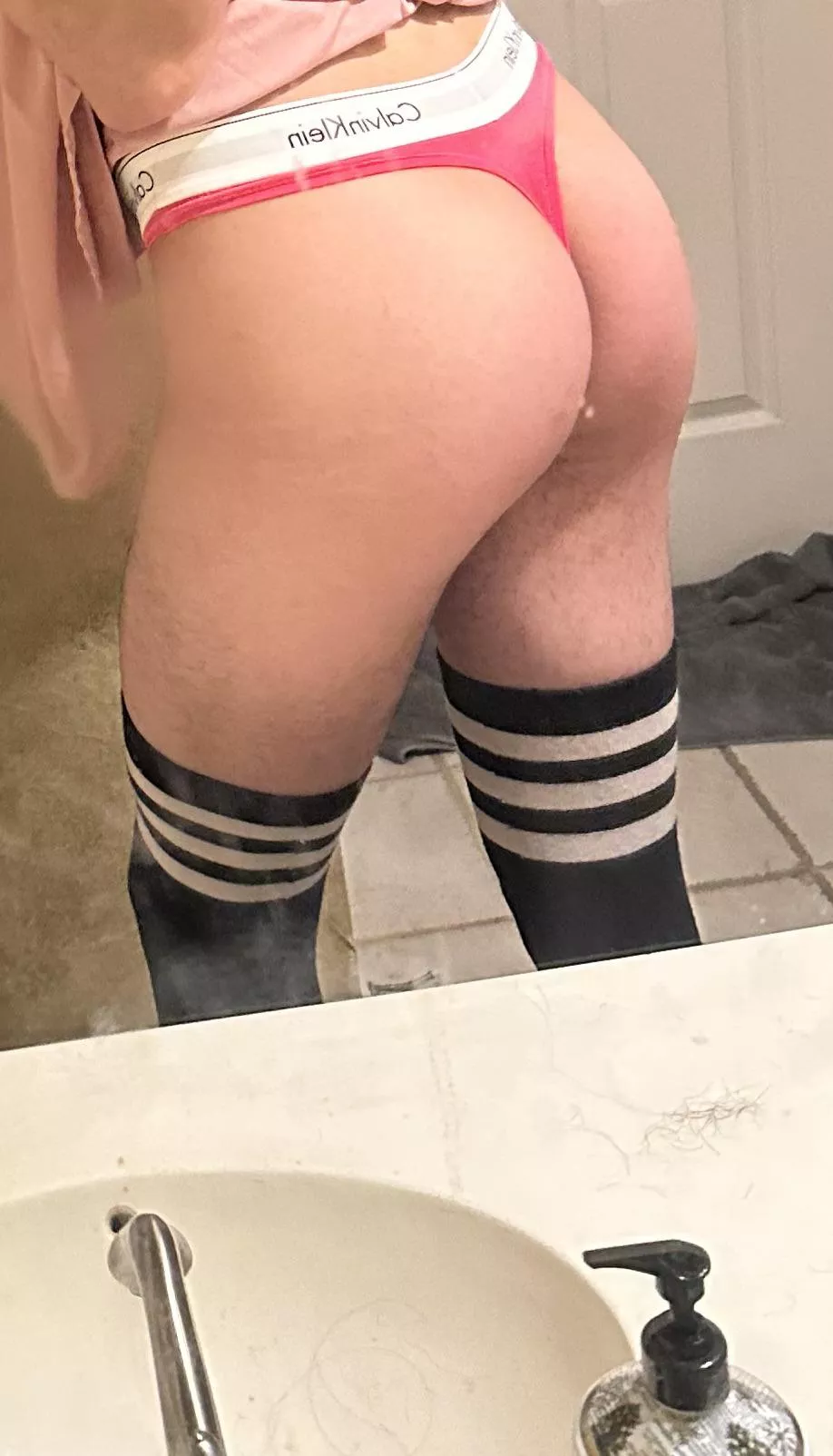 Thongs and thigh highs fav combo posted by EducatorEmergency846