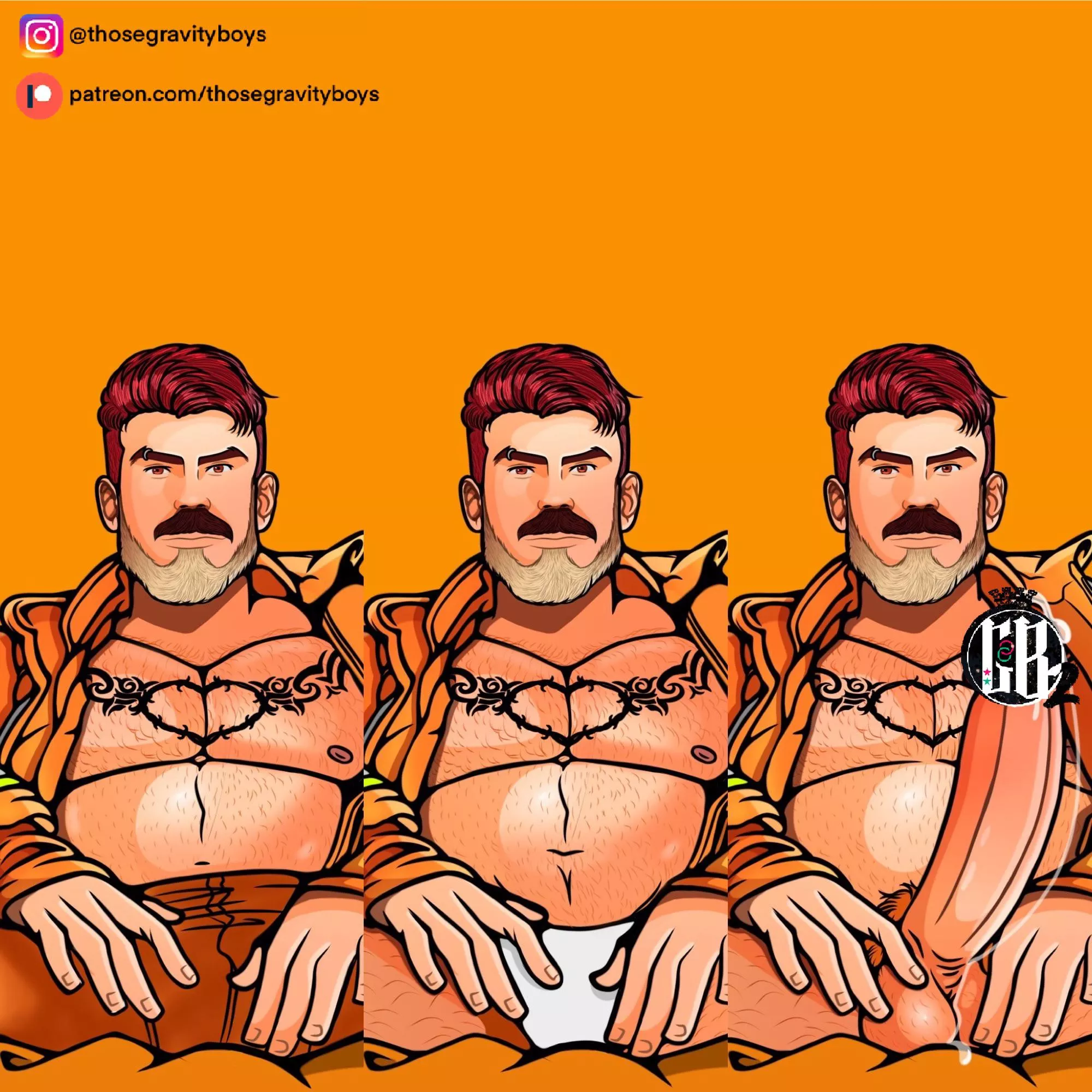 Undressing my firefighter Colin 😉 posted by thosegravityboys