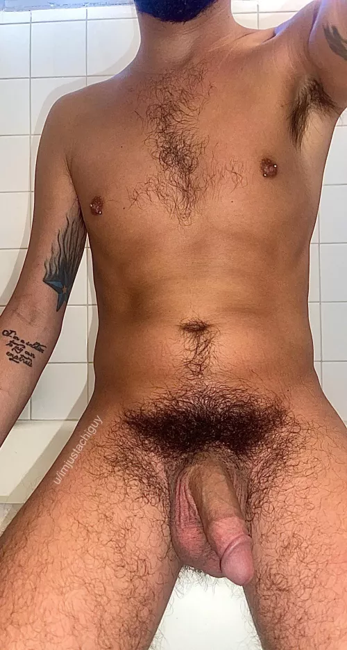 Wanna sniff before I shower? 😈 by imjustachiguy