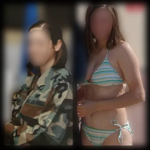 Wonder if my wife was popular in the AF? Hit me up if there's odds you ran into her 2005-2009 at Wright Patt or deployed by TNash30