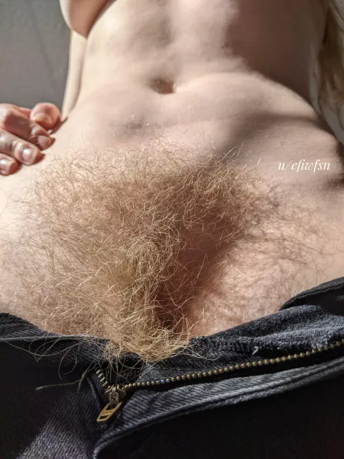 Come get lost in my blonde rug by efiwfsn