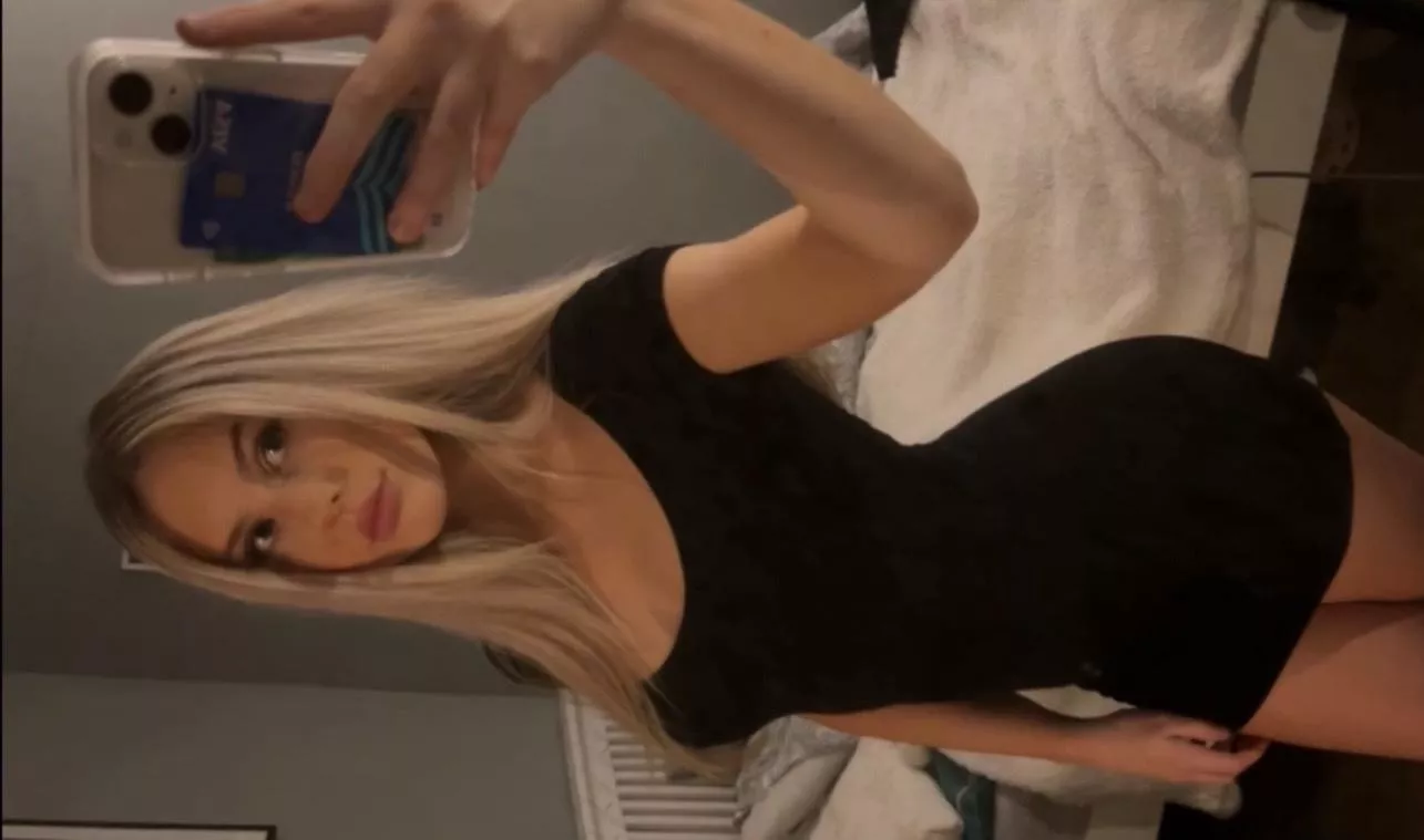 Curvy chav in a black dress posted by Impossible-Mix-7235