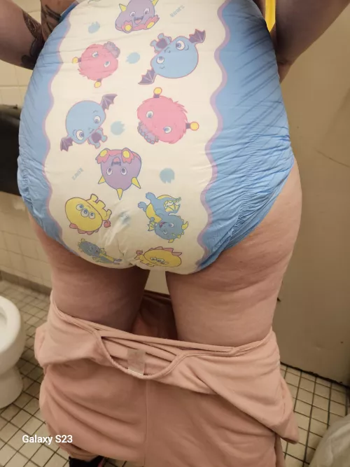 daddy needed to change me at the mall today by princesspoppyco94