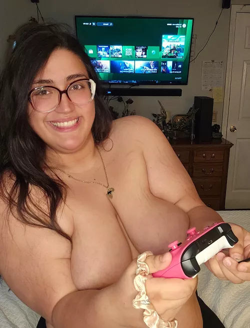 Do you wanna play with me? I don't have many games but I'm sure we can find something :3 [f] by indecentoctopus