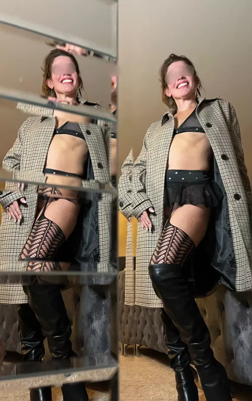 Guess I need a raincoat for this miserable weather by HotBrunetteWife_