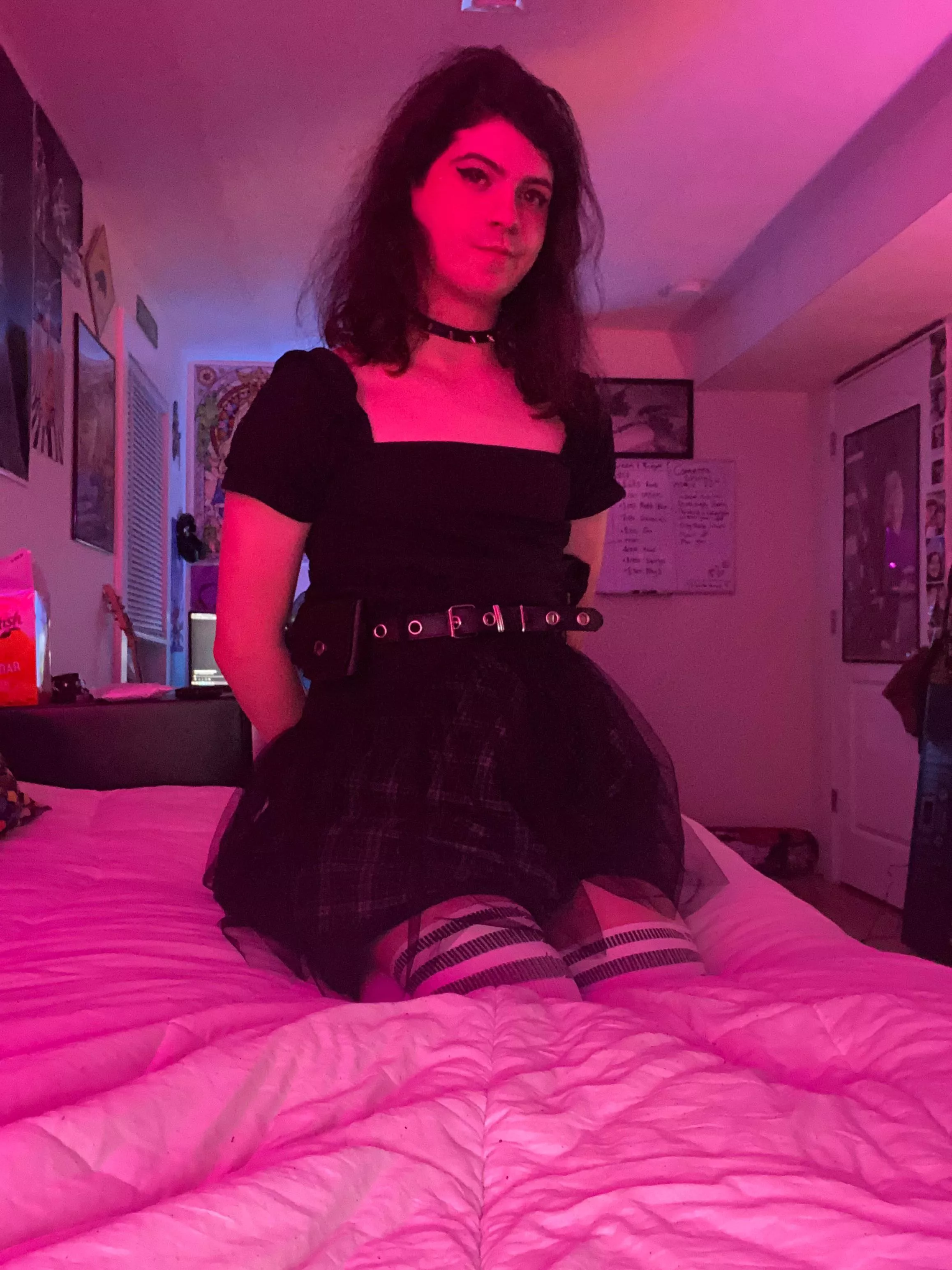 I promise I don’t bite, unless you want me to :) posted by Cometra_Music