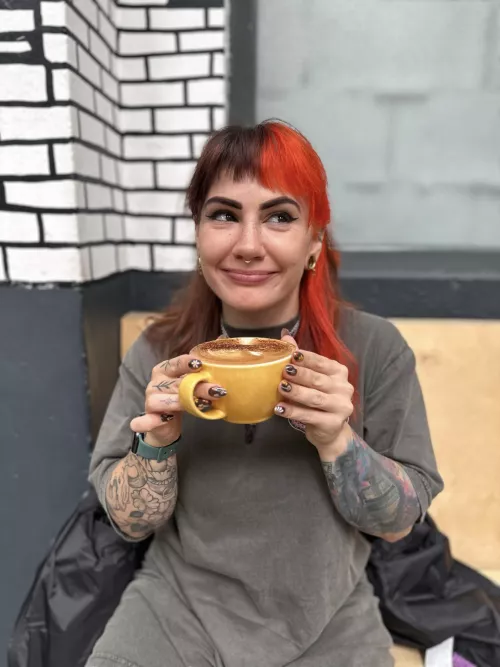 Monday mornings require lots and lots of coffee 😌 by power_midget