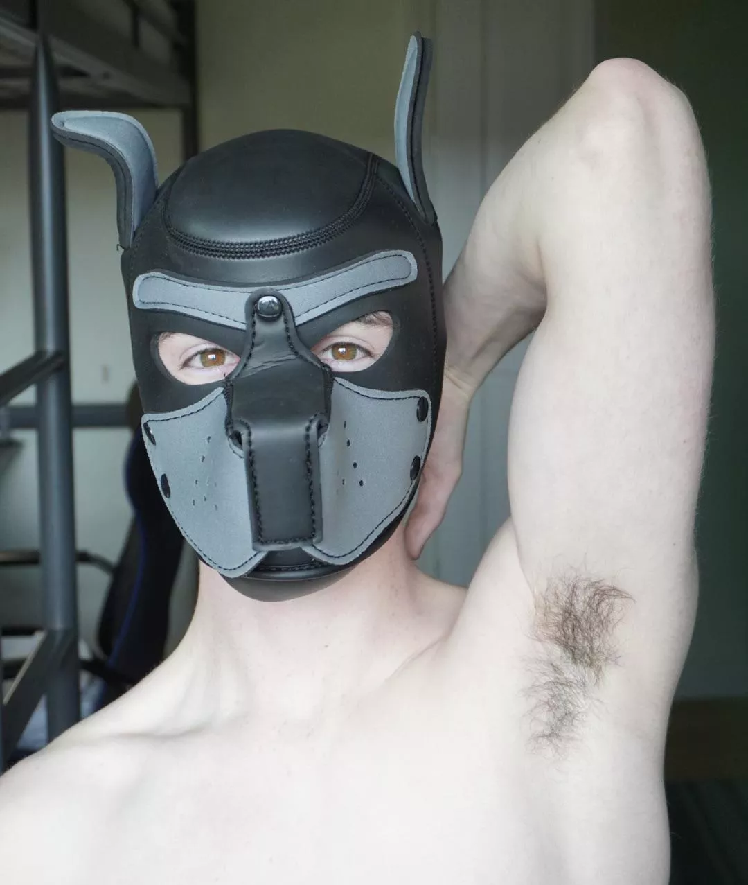 Wanna lick my sweaty puppy pits? 🐶 posted by FlynnFoxx