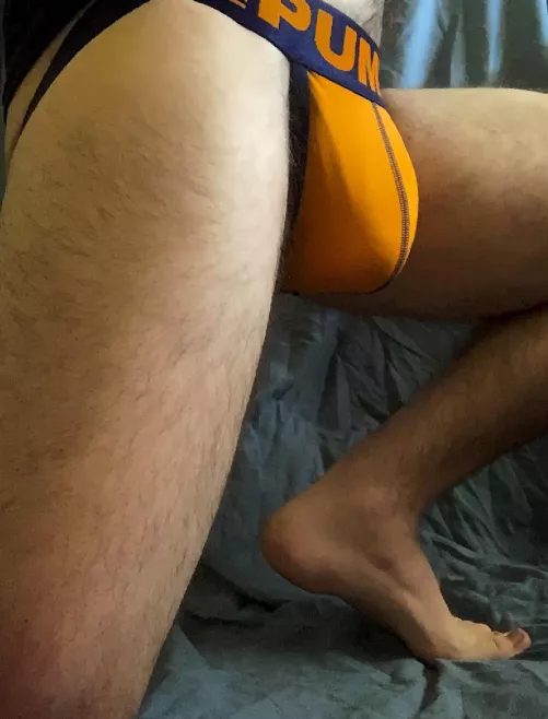 When I got my first jockstrap by PermitPristine1248