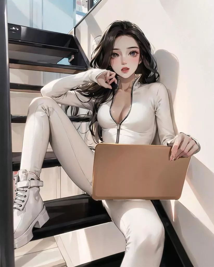 White Catsuit posted by CheetahSperm18