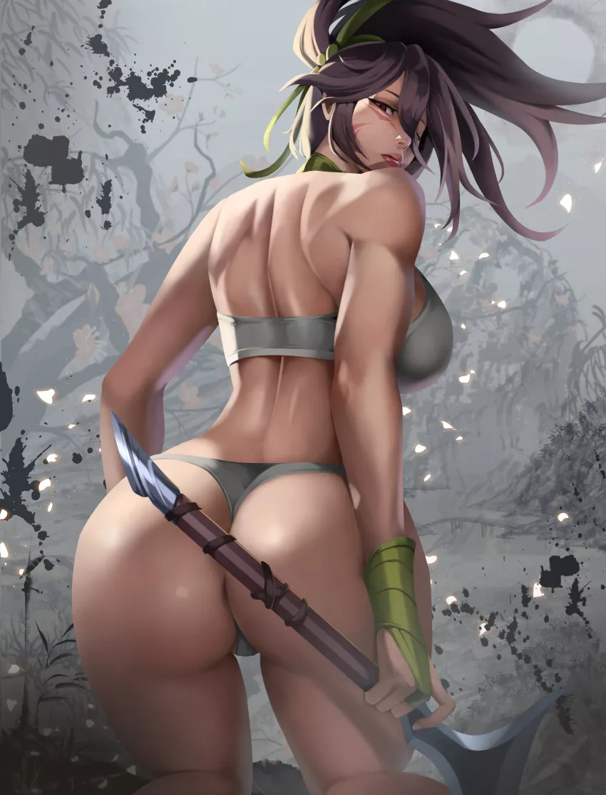 Akali waiting for you to attack her (Hazelnuts) posted by Allan_Breno