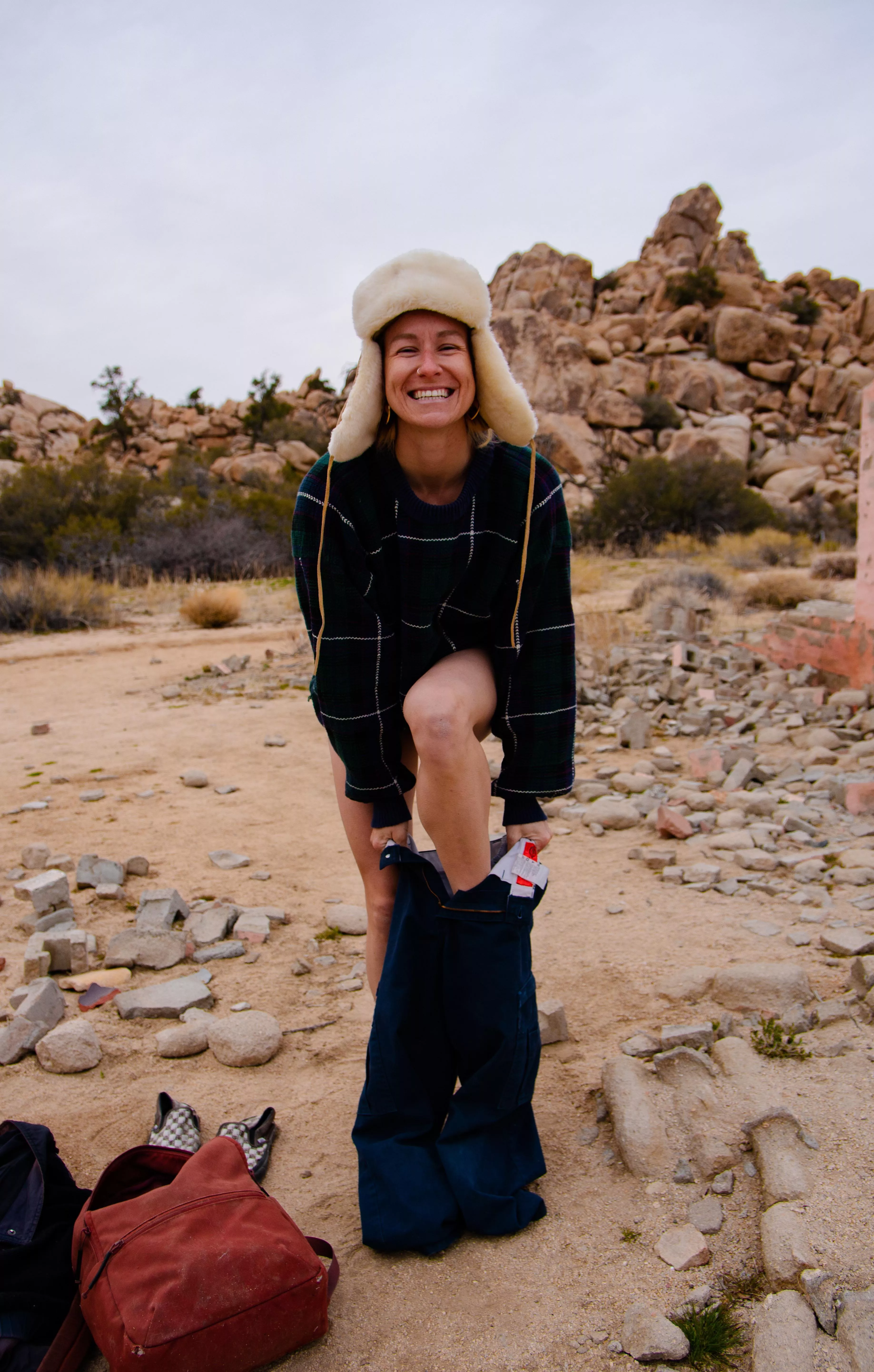 All smiles after a day of playing in the desert🌿😘 posted by Desertxsage222