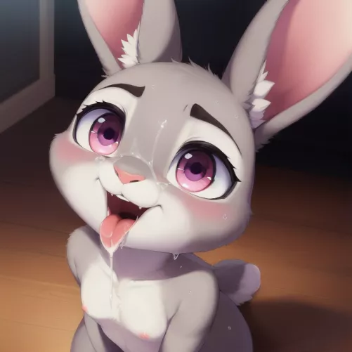 Am I a good bunny mister? (ai-generated) by majoraswrath360