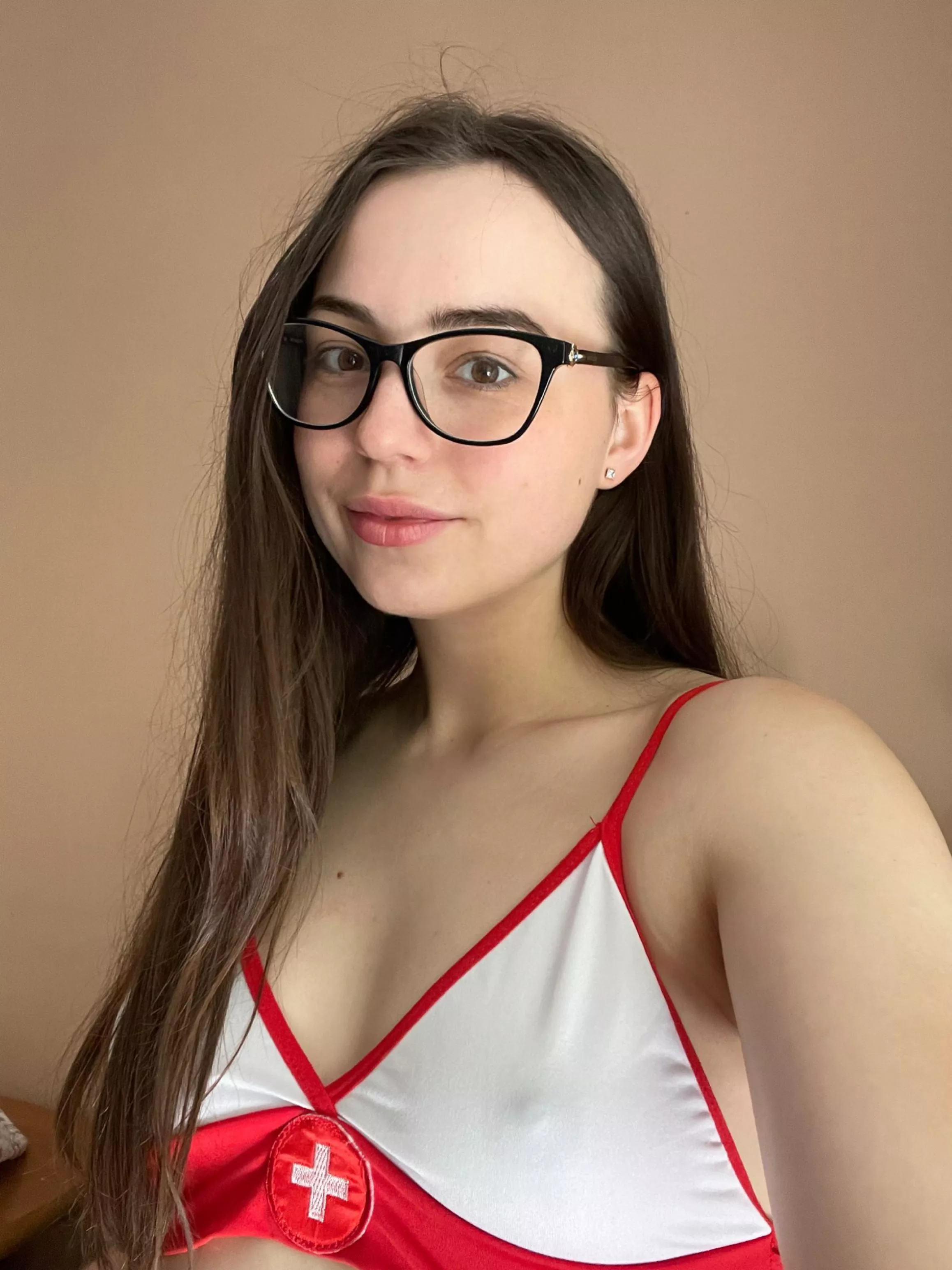 At 19, the glasses look good on you:) posted by Advertiopp