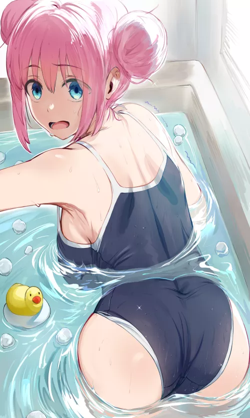 Bocchi In The Bath (Bocchi The Rock) by Csxc