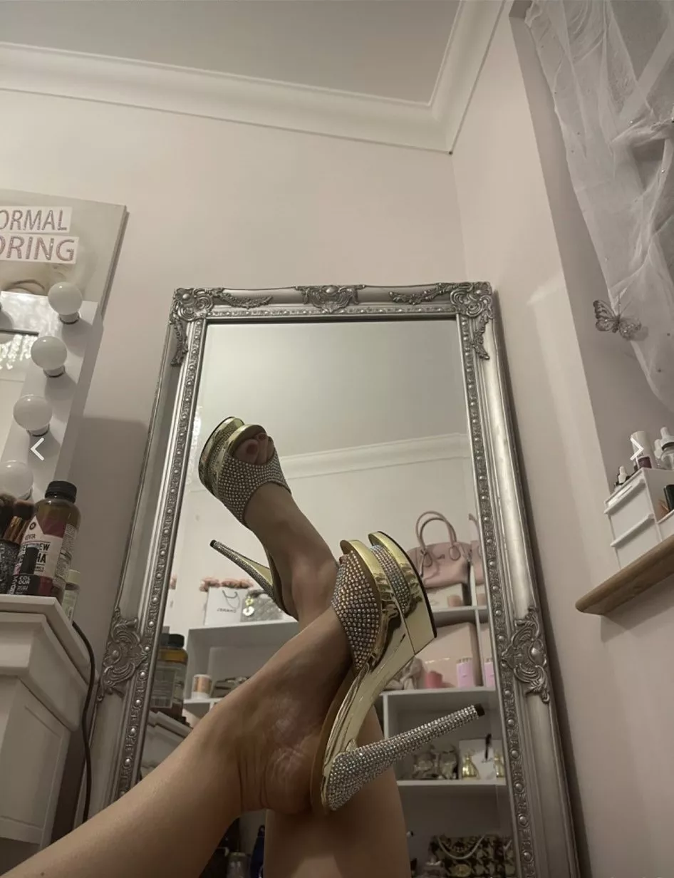 Diamante slingbacks posted by Charborley