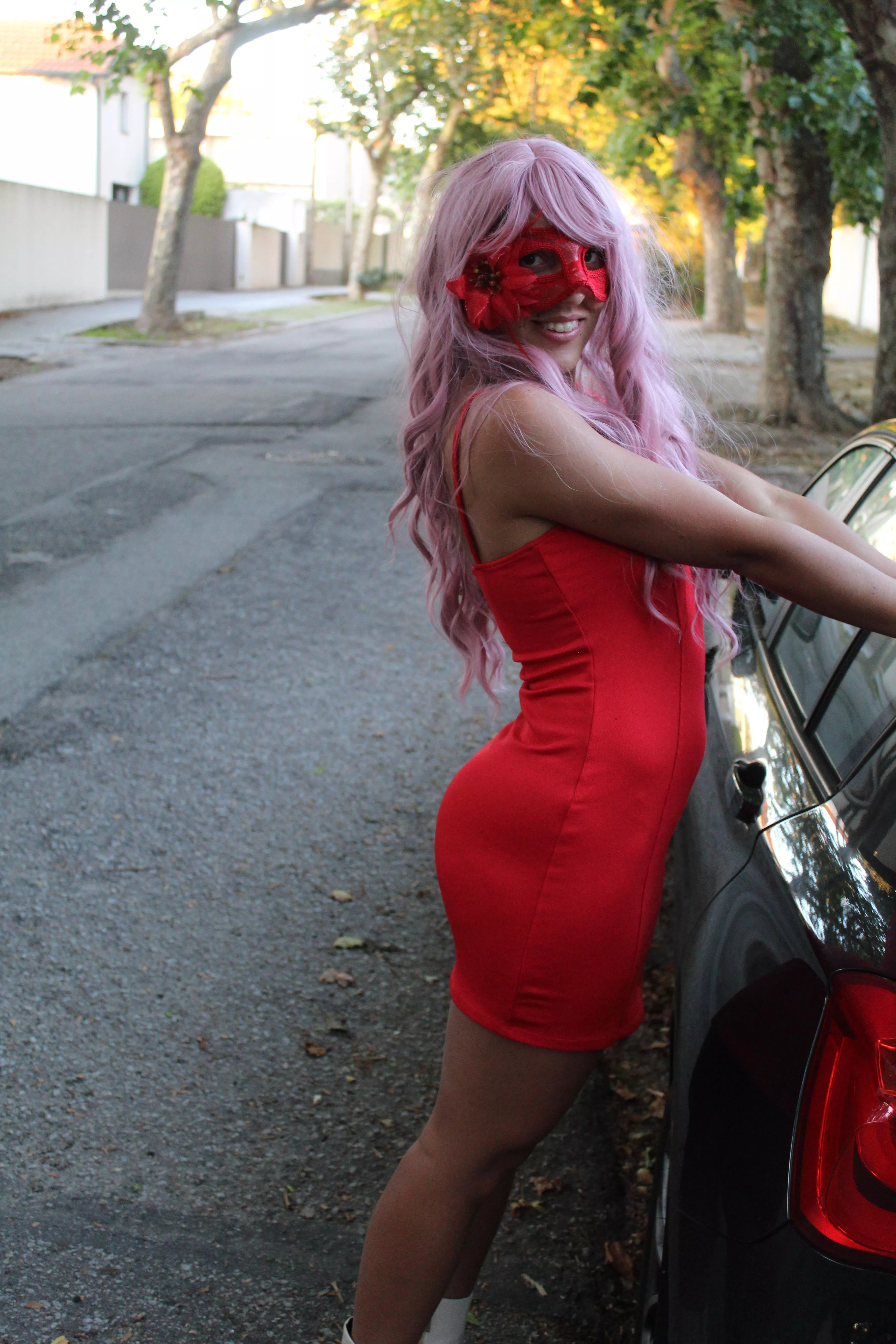 Donning a seductive outfit, my innocent smile hides the depths of my desires, ready to explore the realm of pleasure and submission. posted by Long_Motor_7250