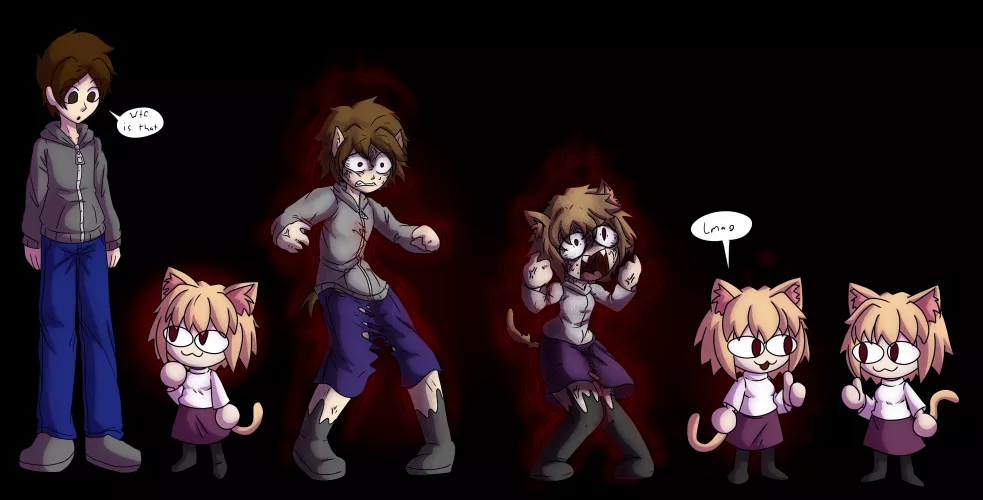 Dubious Little Creature (M Human > F Cat) by SquirmsDWorms by RealWeebHours