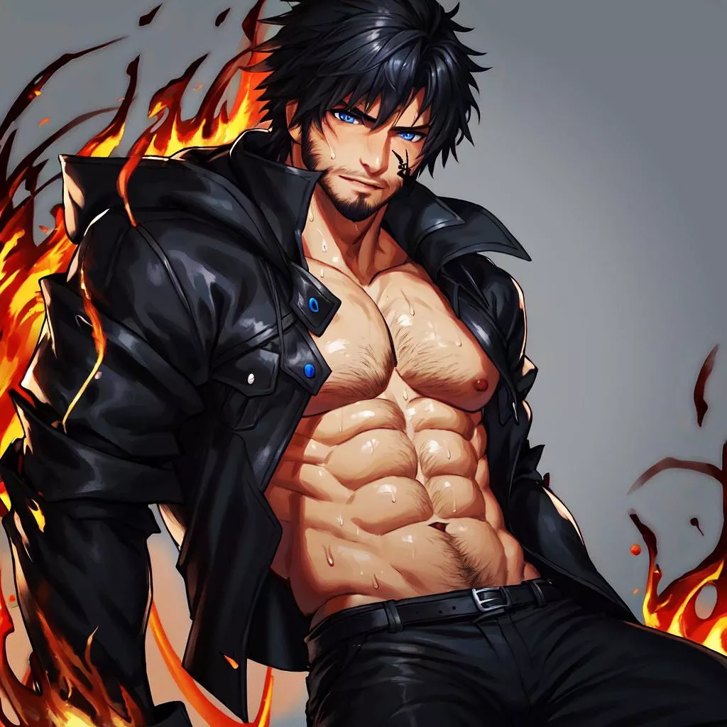 Eikon of fire Clive posted by takeurheartpins