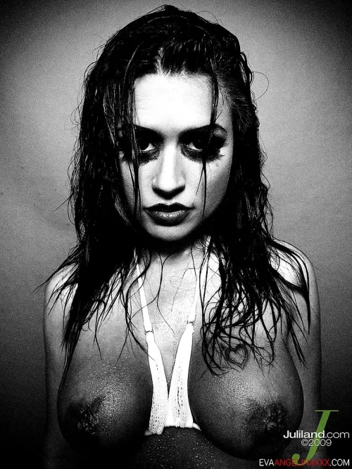 Eva Angelina - Black, White and Sexy by Thegenogoths