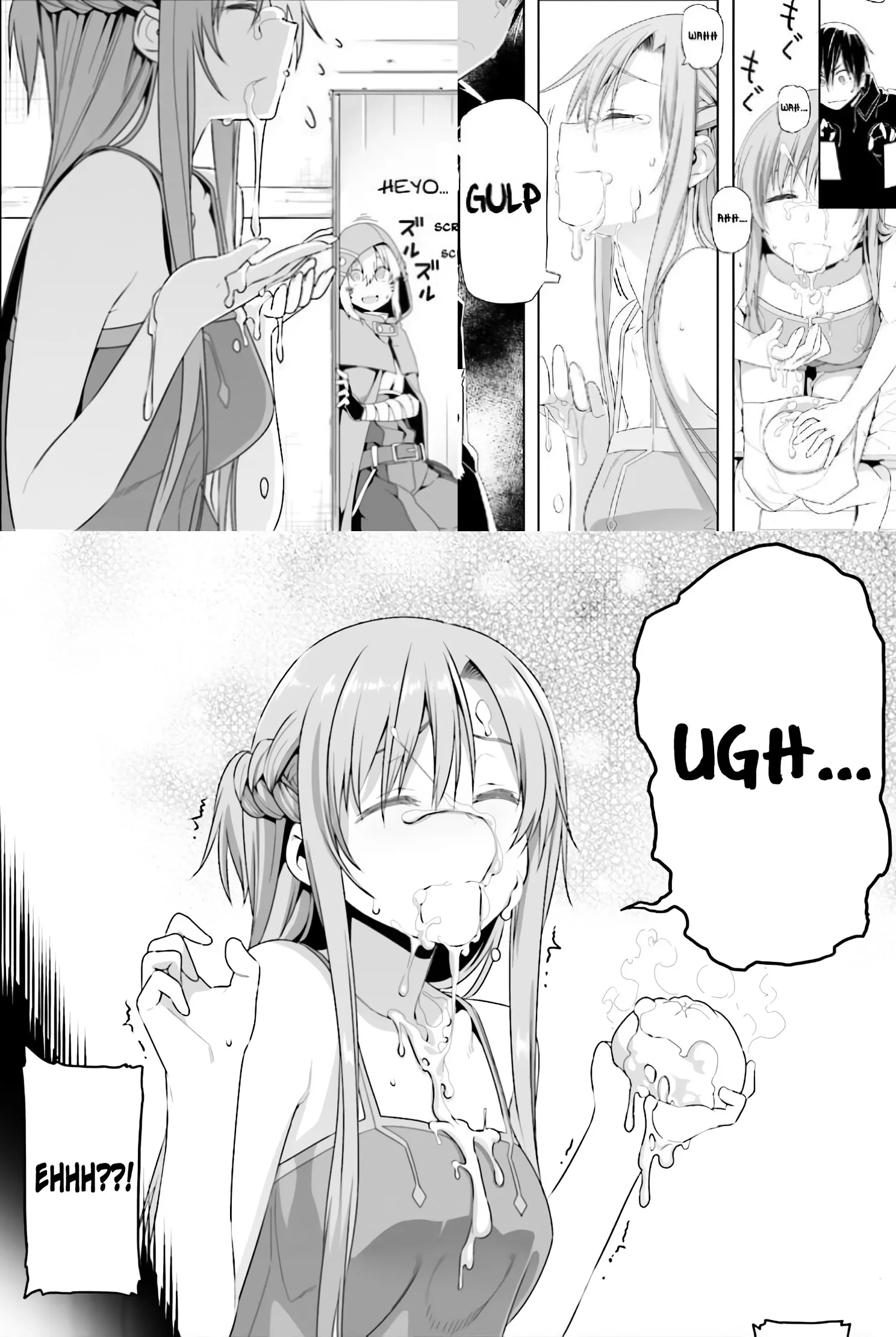 Friendly reminder that Asuna canonically took a massive cream load to her face in the manga. and also liked it so much, that she swallowed most of it down in front of her friend. like a little horny nymphomaniac... posted by Pristine_Hedgehog861