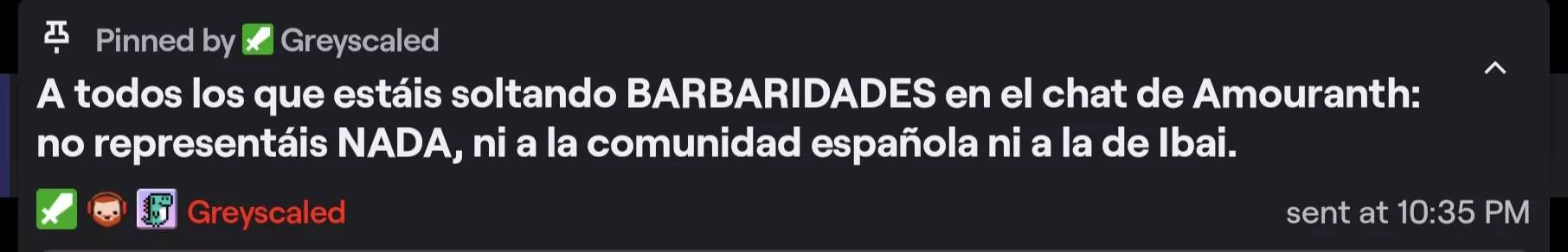 From Ibai: posted by InfiltratorOmega