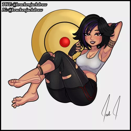 GoGo Tomago (KrackenJackDraw) [Big Hero 6] by KrackenJack-Draws