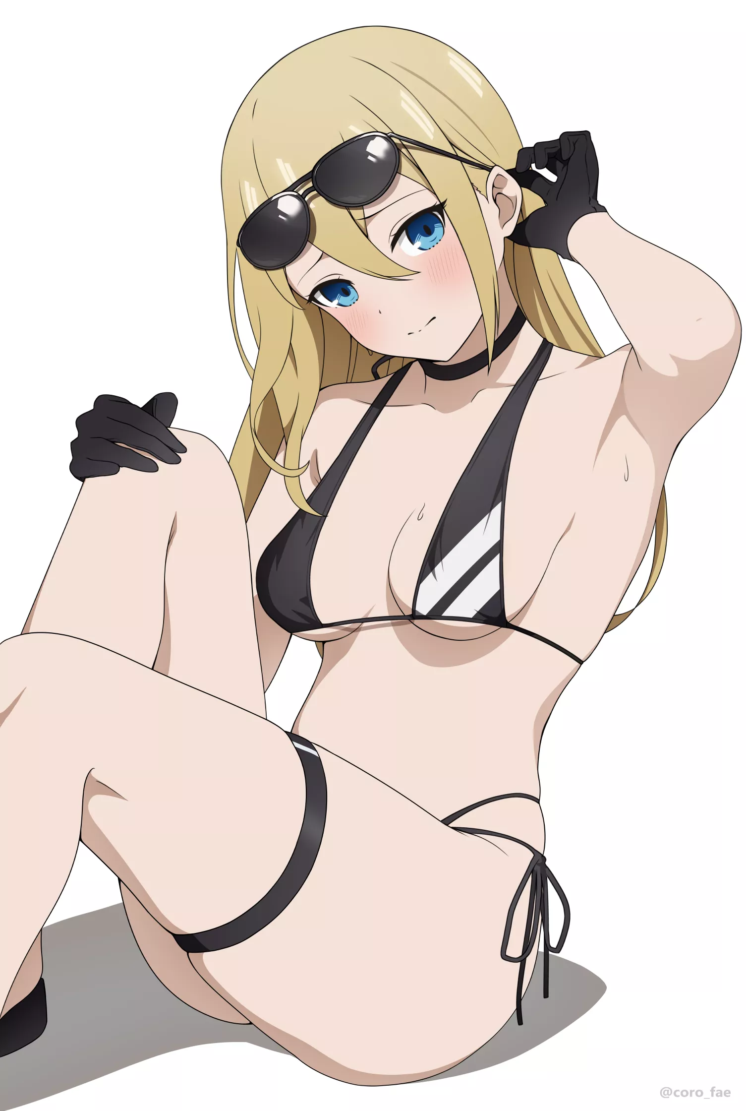 Hayasaka in bikini [Kaguya Sama: Love is War] posted by xSaviour_N