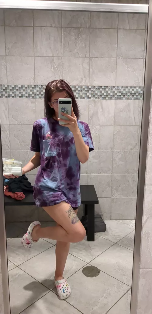 Hi just took this selfie at the gym [F] by Cozysophie