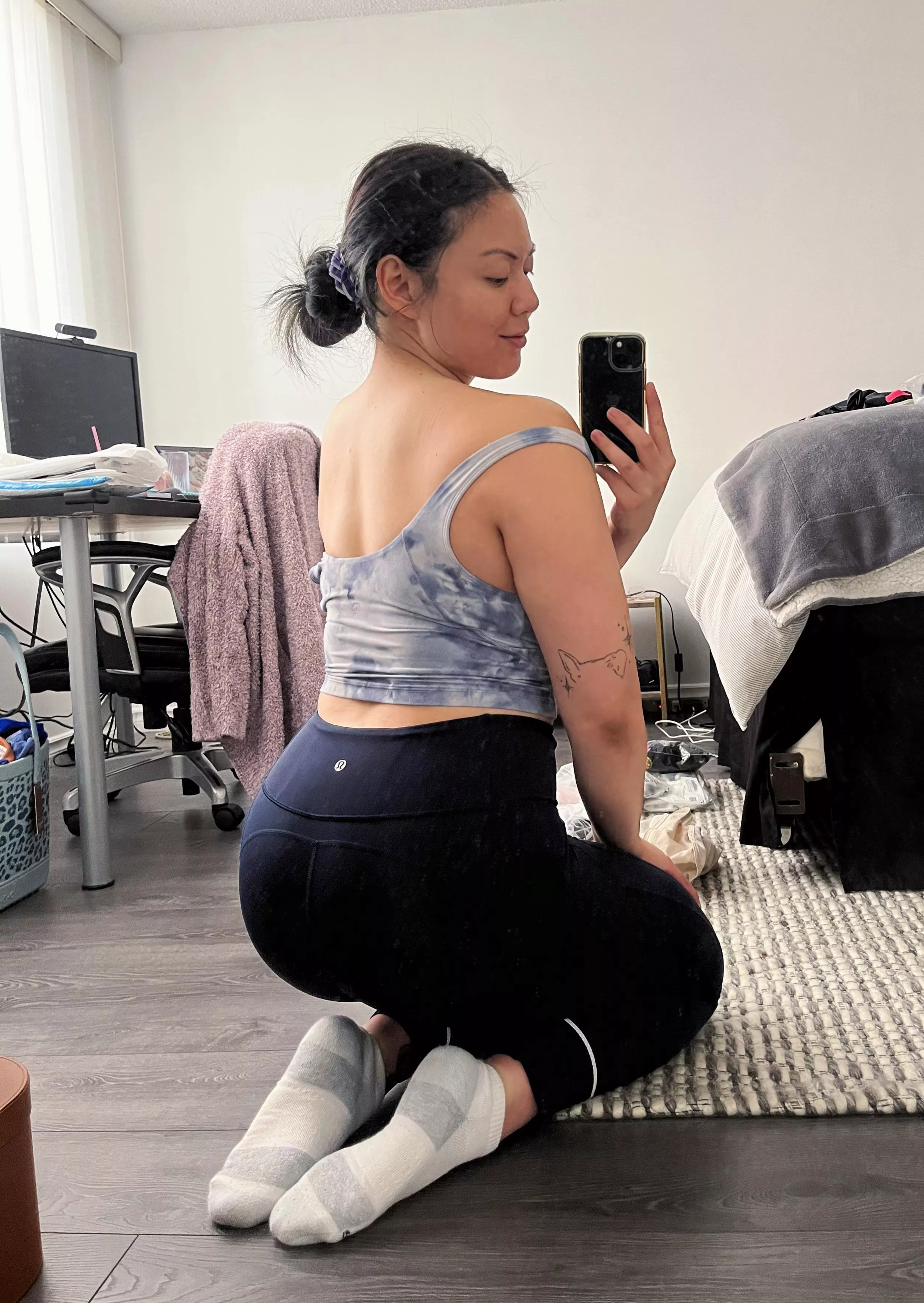 How’s my backside? posted by katwaii