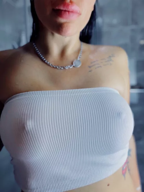 I don’t think I need to wear a bra by OneVegetable215