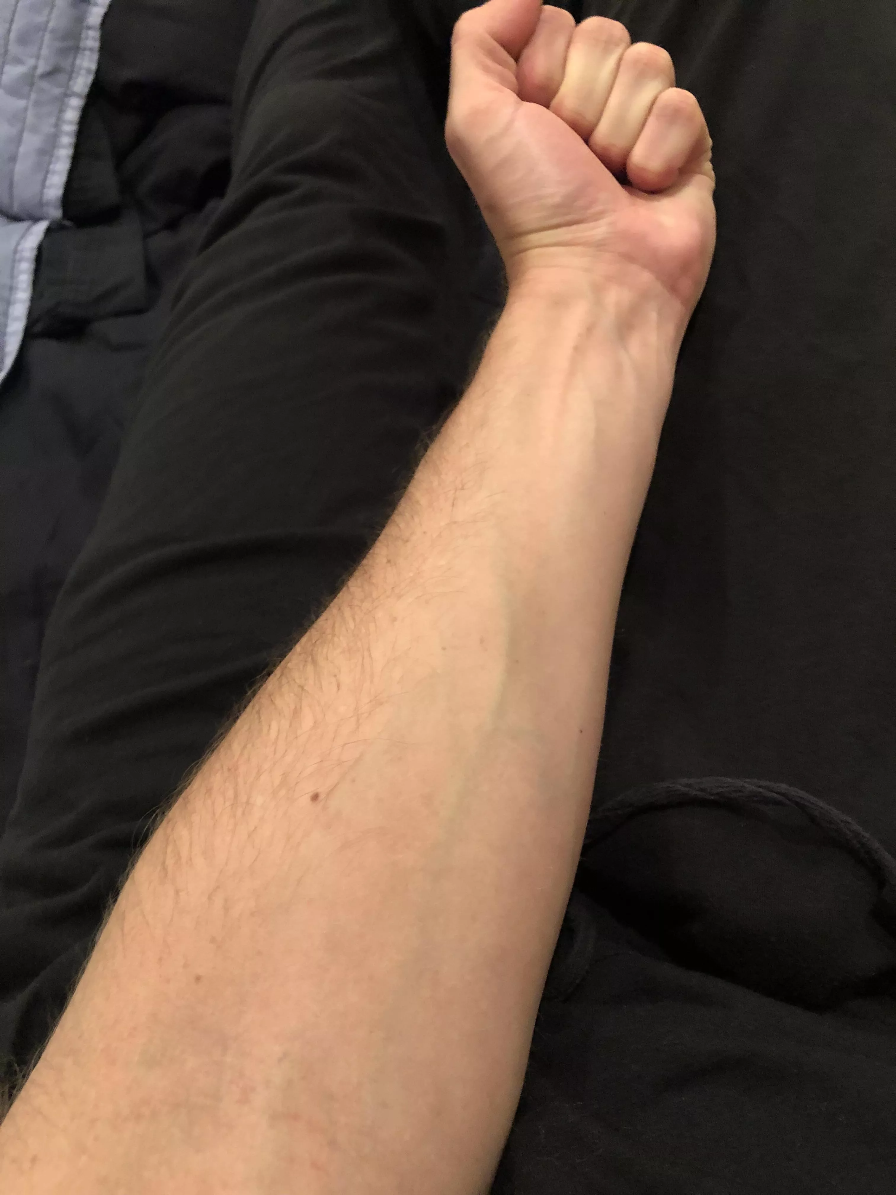 I feel weak on my forearm posted by TooBrokeToStroke