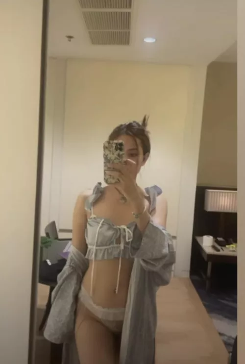 I'm ready for the day off. Who's going to fk me tonight? by MixAsianBabe