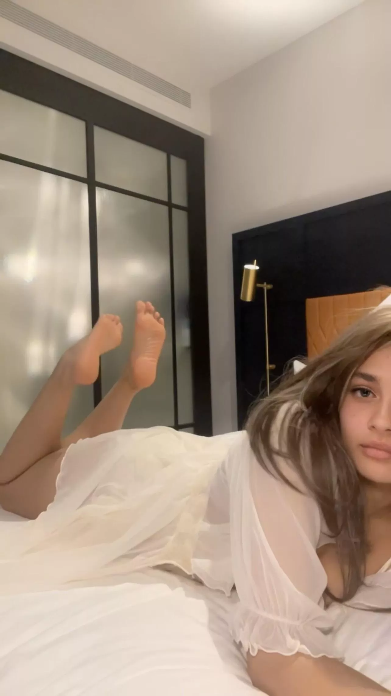 in my pjs but does anyone want to kiss my soles goodnight? posted by askin_stuff