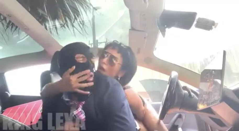 In the car by Fitbratvip-