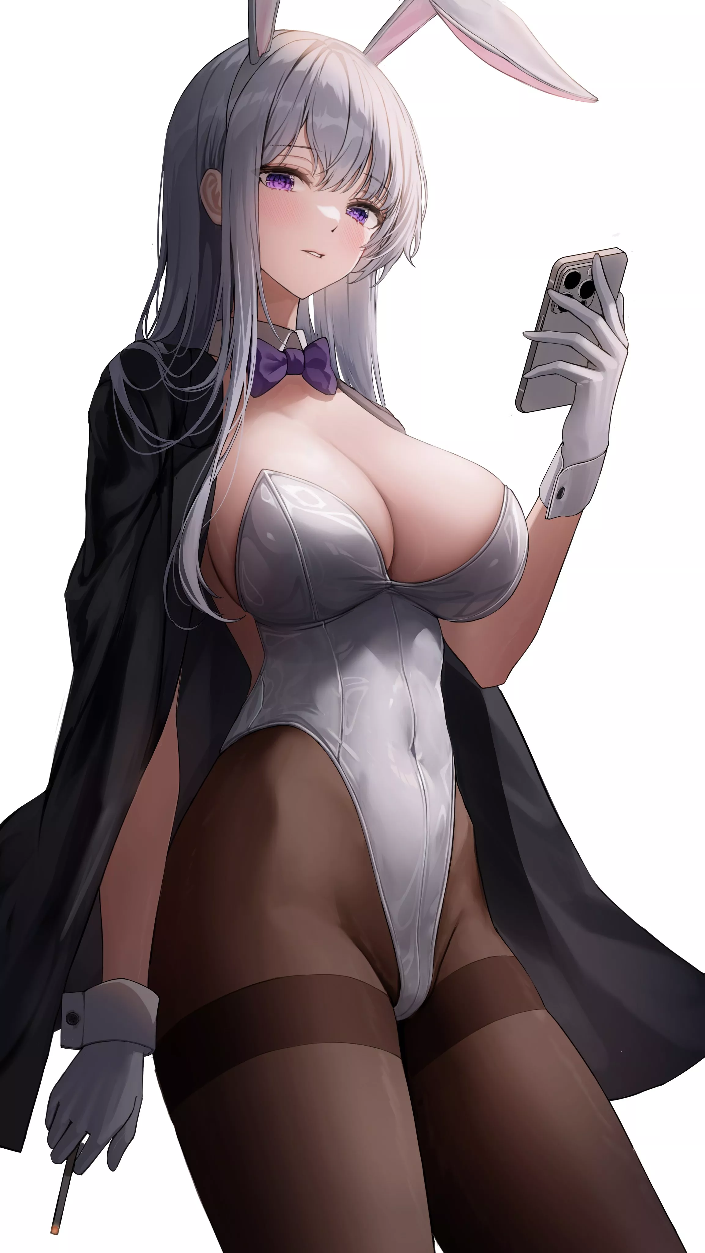 iPhone Bunny [Artist's Original] posted by CheetahSperm18