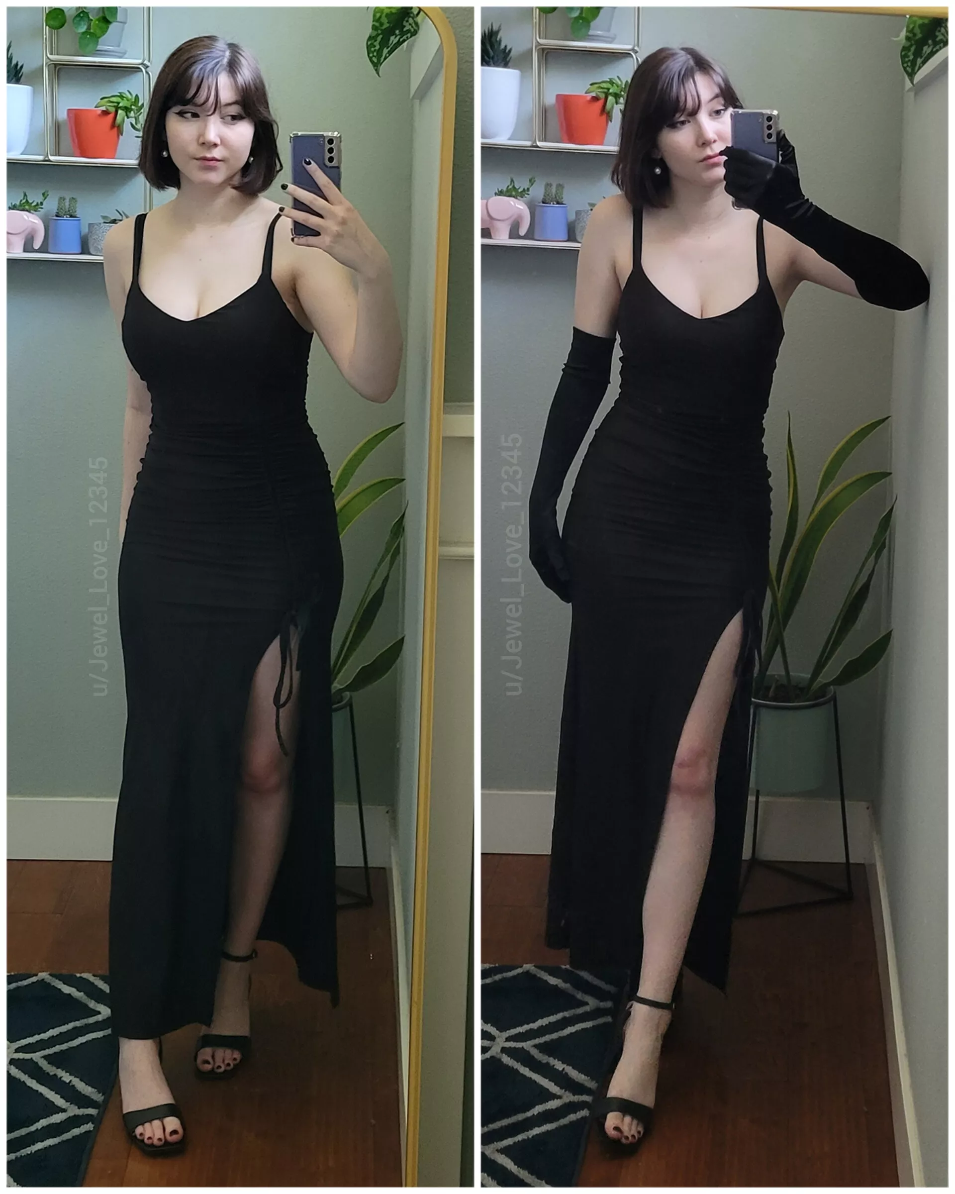 Is this sexier with or without gloves? posted by Jewel_Love_12345