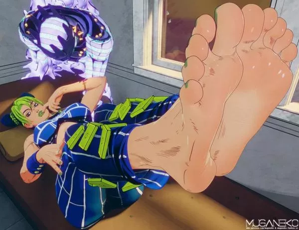 Jolyne Kujo Feet (MUGANEKO) [Jojo's Bizzare Adventure] posted by Dismal_Comparison452