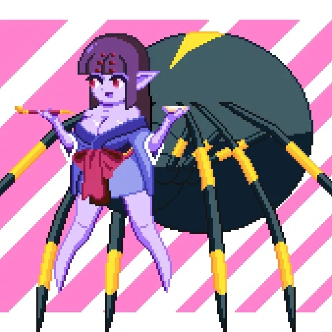 Jorogumo[OC] posted by super16bits