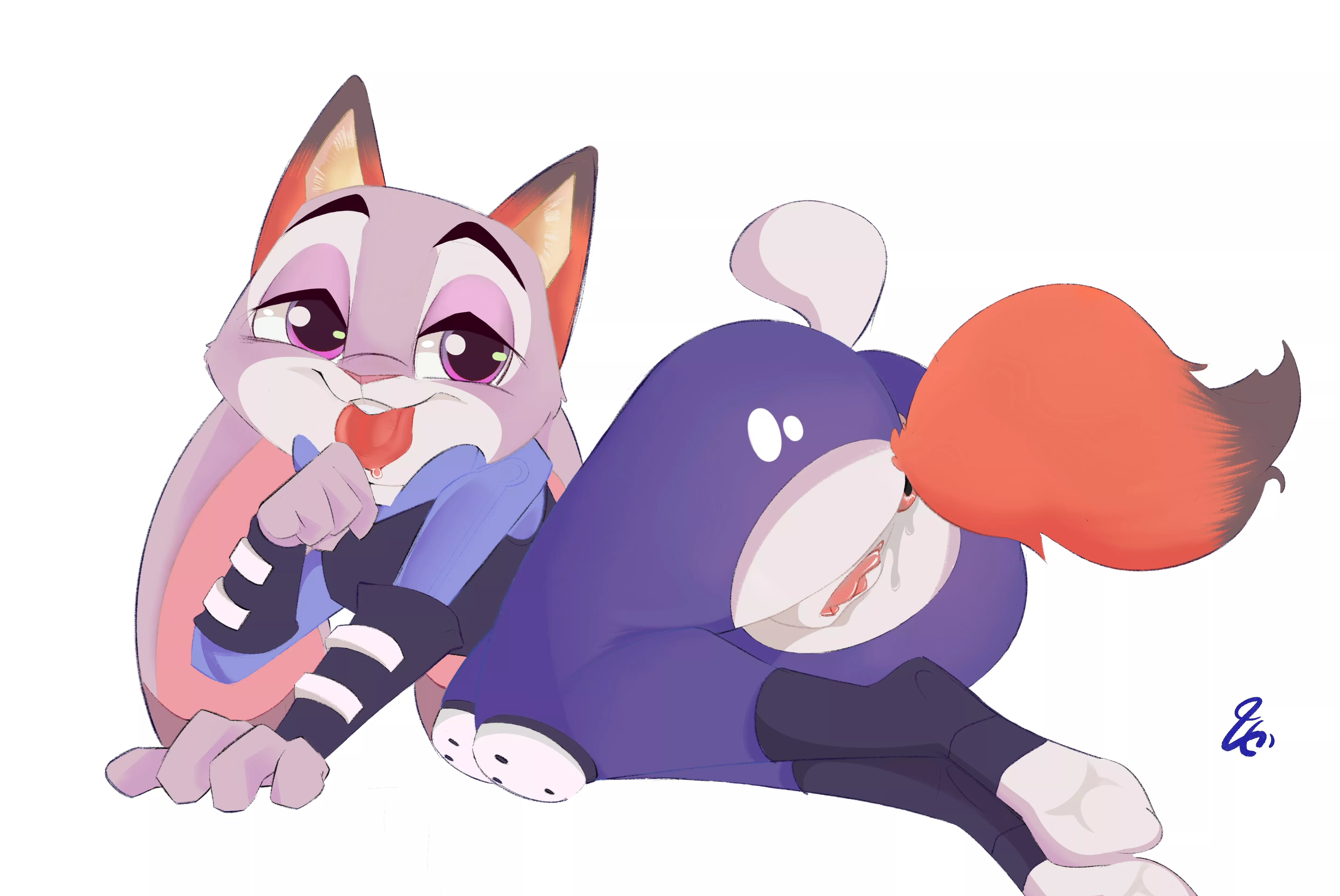 Judy cosplaying as a 🦊! (BL394) posted by majoraswrath360