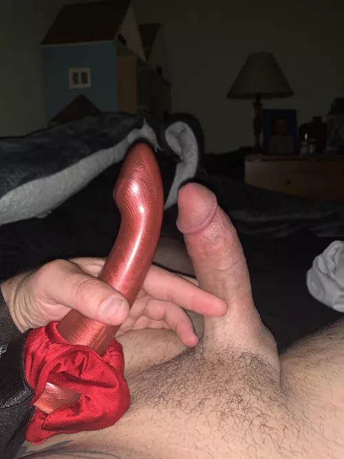 Just got my wife to peg me for the first time and holy shit, was it amazing. M 34 by Powerful-Try3611