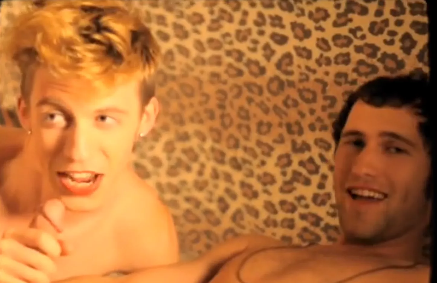 Just posted this to /r/Celebrity Penis because it's from a music video, but using another guy's dick as a microphone is peak MensHighJinx posted by Bibro420