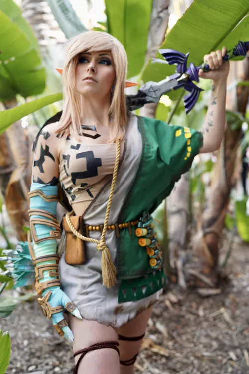 Link cosplay by SuteRoozu / Photo by Eurobeat_Kasumi_EBK by SutefaniiRoozu