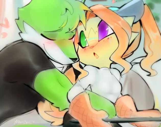 Lovely hug (Art made by Marychic3908) by Marychic3908