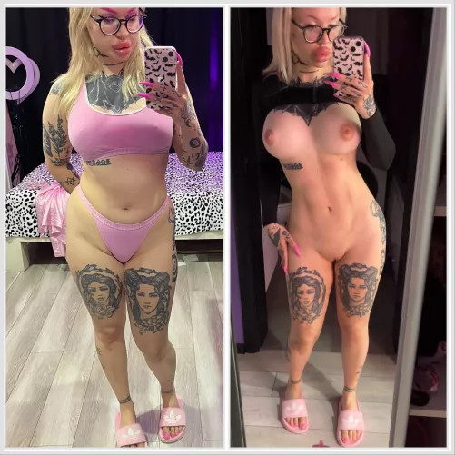 My bimbofication is keep going! Result after liposuction and ass lipofilling. Next i plan 1000 cc tits by nasty_bimbo