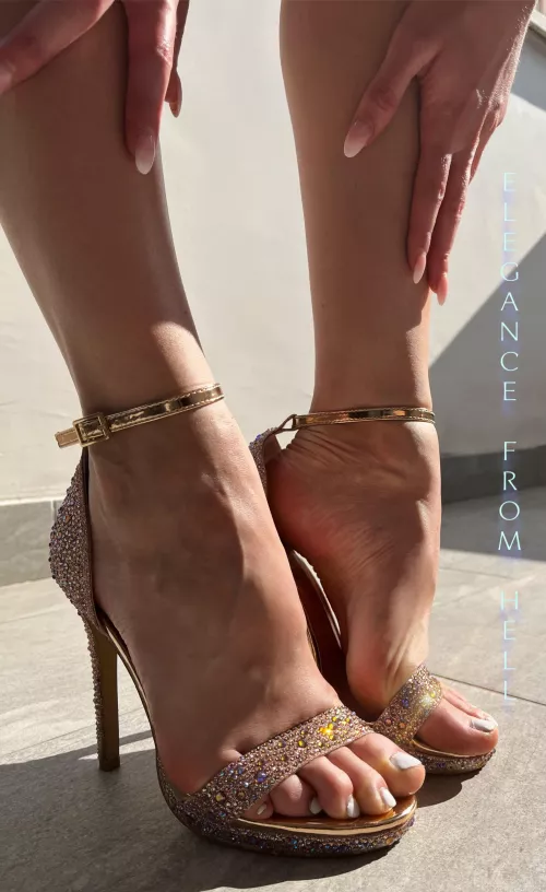 My diamonds 💎👠 by Elegance_FromH